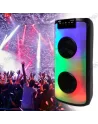 🔊Enceinte Bluetooth RGB S4419 Rechargeable – FM, USB, AUX, Carte TF, Microphone Intégré
