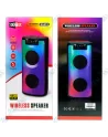 🔊Enceinte Bluetooth RGB S4419 Rechargeable – FM, USB, AUX, Carte TF, Microphone Intégré