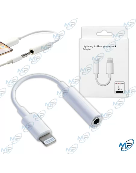 ADAPTATEUR IPHONE - JACK 3.5M