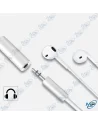 ADAPTATEUR IPHONE - JACK 3.5M