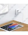 ⚡Chargeur Rapide DEVIS Double Port USB & Type-C 15W - Charge Murale 3A
