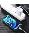 ⚡Chargeur Rapide DEVIS Double Port USB & Type-C 15W - Charge Murale 3A
