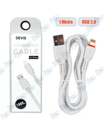 ⚡Câble Charge/Sync Rapide iPhone (Lightning) 1M - Durable & Haute Performance MUJU MJ-83