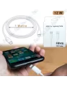 ⚡Câble USB-C vers Lightning 1M | Charge 12W Rapide pour iPhone/iPad