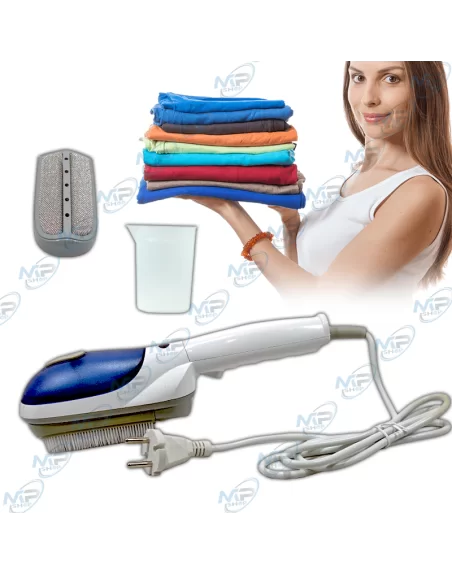 🔄Défroisseur Vapeur de Voyage Tobi | Brosse Anti-Poils | Tissus Délicats