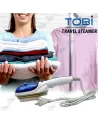 🔄Défroisseur Vapeur de Voyage Tobi | Brosse Anti-Poils | Tissus Délicats