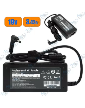 ⚡Chargeur Universel 19V 3.42A (65W) Adaptateur de Remplacement PC Portable