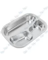 🥗Boîte Repas Inox 3 Compartiments | Lunch Box Métal Anti-Fuite & Durable