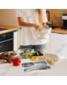 🥗Boîte Repas Inox 3 Compartiments | Lunch Box Métal Anti-Fuite & Durable