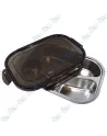 🥗Boîte Repas Inox 3 Compartiments | Lunch Box Métal Anti-Fuite & Durable