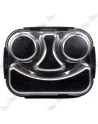 😊Boîte Repas Inox 3 Compartiments (SUS 304) - Design Smiley pour Enfant/Adulte