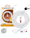⚡Câble Plat Griffin Lightning 3M Premium | Zéro Nœud, Grande Liberté iOS