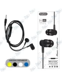 🔊Casque Audio Filaire CB-3 Stéréo - Son Haute Qualité, Jack 3.5mm & Micro