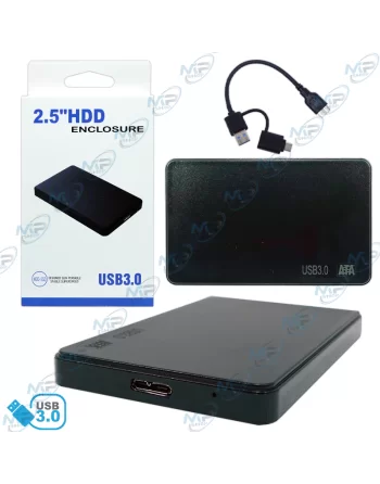 💾Boîtier HDD/SSD 2.5" USB 3.0 & Type-C Ultra-Rapide (SATA)