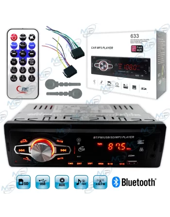 .  📱Autoradio Bluetooth 1 DIN Kit Mains Libres USB SD MP3 AUX Puissant