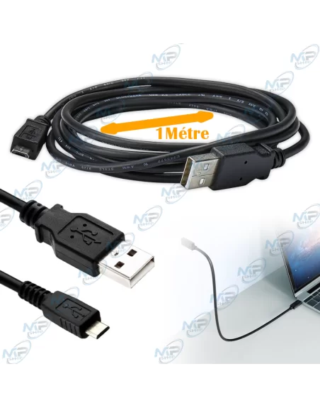 CABLE CHARGEUR ANDROID 1METRE DEVIS