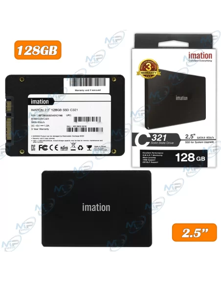 DISQUE DUR SSD 128 GB IMATION