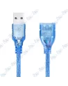 CÂBLE EXTENSION USB BLEU 4M