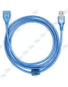 CÂBLE EXTENSION USB BLEU 4M