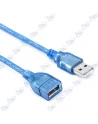 CÂBLE EXTENSION USB BLEU 4M