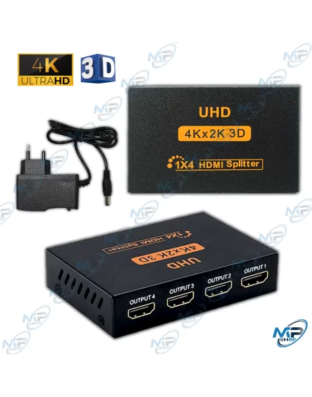 SPLITTER HDMI 4 PORTS 2K*4K