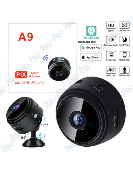 MINI CAMERA DE SURVEILLANCE IP SANS FIL