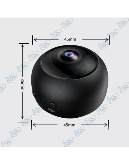 Caméra miniature,Mini caméra de surveillance sans fil A9 ip HD 1080P