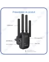 PIX LINK REPETEUR WIFI AVEC 4 ANTENNE 300Mbps