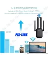 PIX LINK REPETEUR WIFI AVEC 4 ANTENNE 300Mbps