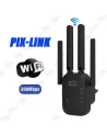 PIX LINK REPETEUR WIFI AVEC 4 ANTENNE 300Mbps