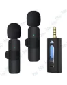 DOUBLE MICROPHONE SANS FIL K35 NOIR