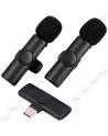 DOUBLE MICROPHONE SANS FIL TYPE-C K11