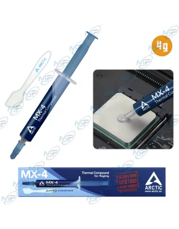 🌡️Pâte Thermique ARCTIC MX-4 4g | Performance CPU/GPU | 8.5 W/mK