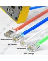 PINCE A SERTIR MULTIFONCTIONNELLE  RJ45/RJ11 ET RJ12