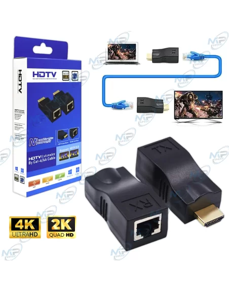 ADAPTATEUR HDMI 1080P VERS RJ45