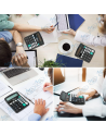🔢DEXIN KK-837B | Calculatrice de Bureau | Grand Écran 12 Chiffres | Solaire/Pile
