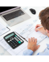 🔢DEXIN KK-837B | Calculatrice de Bureau | Grand Écran 12 Chiffres | Solaire/Pile