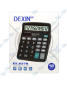 🔢DEXIN KK-837B | Calculatrice de Bureau | Grand Écran 12 Chiffres | Solaire/Pile