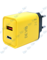 CHARGEUR RAPIDE TYPE-C ET USB 25W