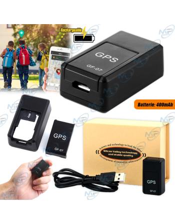 MINI GPS RECHARGEABLE  AVEC SIM GF-07