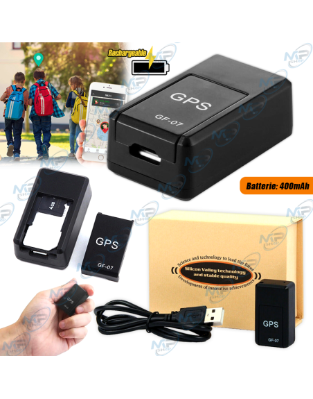 MINI GPS RECHARGEABLE MAGNETIC AVEC SIM GF-07