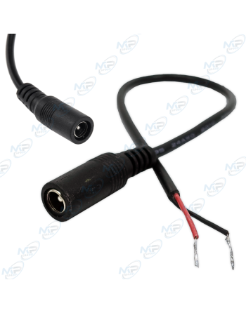 CABLE D'ALIMENTATION FEMELLE POUR CAMERA SURVEILLANCE