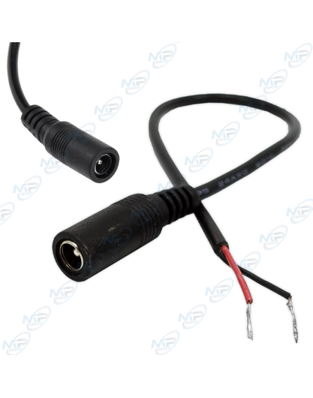 🛠️Connecteur DC Femelle Pigtail 12V | Adaptateur Alimentation Rapide
