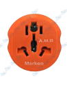 ADAPTATEUR COURANT POUR PRISE ELECTRIQUES 250V 10/16A