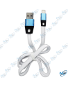 CABLE CHARGEUR iphone BLANC 1M 3a