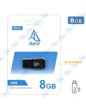 CLÉ USB 8GB USB 2.0 AERO