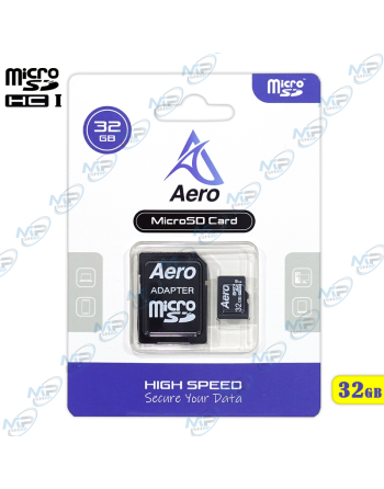 Carte Mémoire MicroSD AERO 32 Go Haute Vitesse 💾 Carte MicroSD AERO 32GB - Haute Vitesse & Adaptateur Inclus