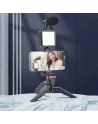 🎬Kit Vlogging Pro Smartphone AY-49 | Micro + LED + Trépied | Trousse Vidéo
