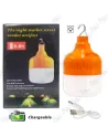 AMPOULE LED RECHARGEABLE 50W