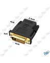 ADAPTATEUR DVI MALE VERS HDMI FEMELLE